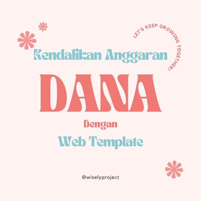 Kendalikan Anggaran dana dengan web template